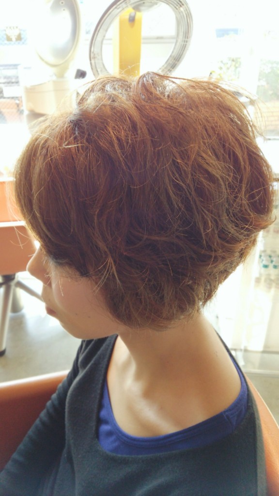 2月14日記事「素敵ショートヘアー」ショートボブ風ショート