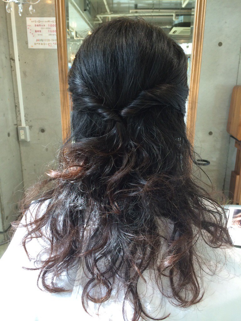 2月24日記事「簡単ヘアアレンジ編」1